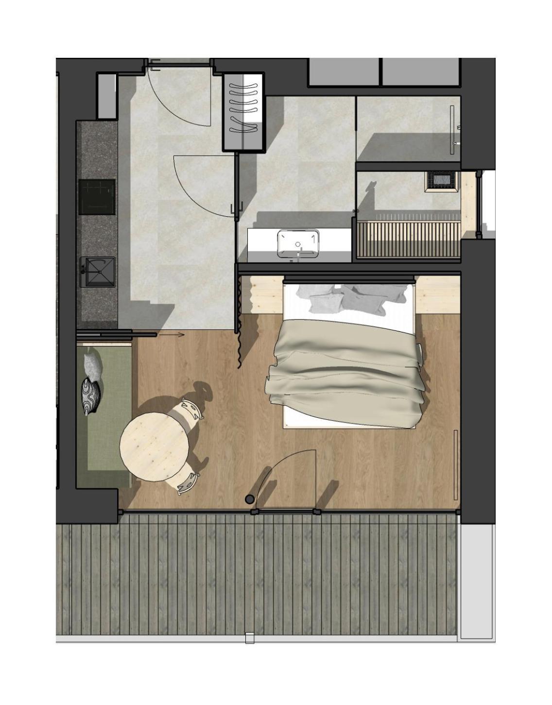 Appartements Zi Ranna Santa Maddalena in Casies Δωμάτιο φωτογραφία